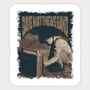 Dave Matthews Band Vintage Radio Sticker